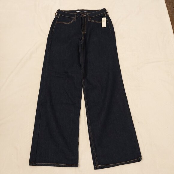 Old Navy Denim - Old Navy Women’s High-Rise Wide Leg Jeans | Blue Denim | Size 6 | Brand New